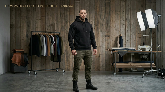 Premium Plain Hooded Top